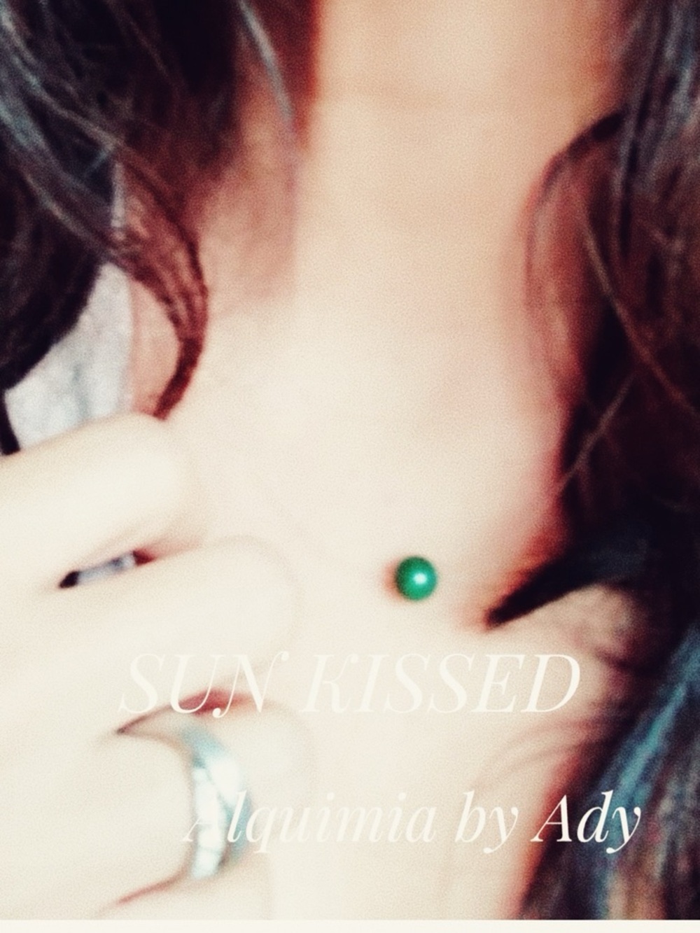 JADE  Green Single Pearl Necklace BARELY THERE JEWELRY